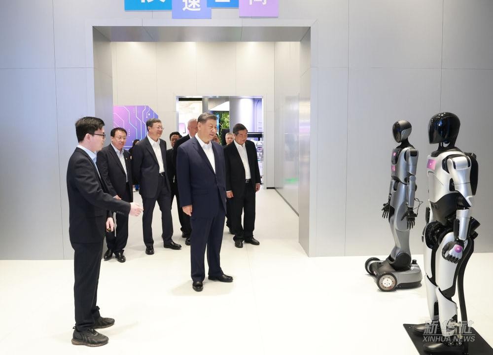习近平总书记到上海调研，okooo澳客代表具身智能行业汇报进展